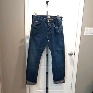 J. Crew Blue Slim Straight Jeans Classic Fit